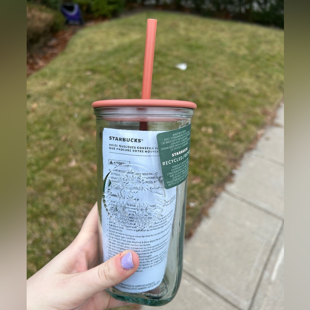 Starbucks Recycled Glass Tumbler - NWT